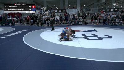 51 lbs Cons. Round 7 - Carter Shin, Palm Wrestling Academy vs Justin Farnsworth, Steller Trained Wrestling