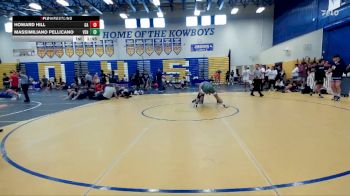 150 lbs Quarterfinal - Massimiliano Pellicano, Venice vs Howard Hill, Grapple Academy