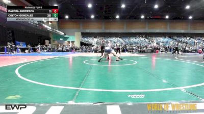 157 lbs Round Of 16 - Dakota Anderson, Team Aggression vs Colton Gonzalez, 209 Wrestling Academy