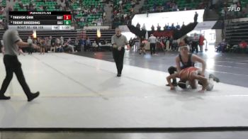 6A 126 lbs Champ. Round 1 - Trent Breeding, Calera vs Trevor Orr, Hartselle