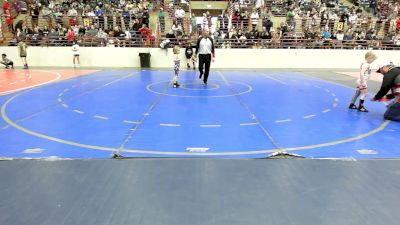 43 lbs Quarterfinal - Axton Watson, Backyard Brawlers Wrestling Club vs Bridger Newton, Fannin Rowdy Rebels Wrestling