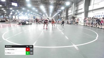 195 lbs Rr Rnd 2 - Dante Mortellite, Elite NJ HSB Red vs Aiden Bliss, Muddawg Wrestling Club