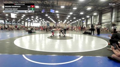 132 lbs Rr Rnd 2 - Draven Thompson, Black Hive | Florida Supreme vs Drayton DeKay, BC Predators