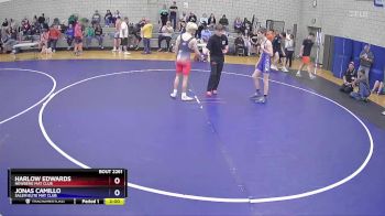 126 lbs Cons. Round 4 - Harlow Edwards, Newberg Mat Club vs Jonas Camillo, Salem Elite Mat Club