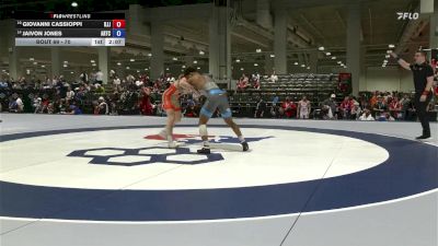 70 lbs Champ. Round 2 - Giovanni Cassioppi, Illinois vs Jaivon Jones, Arkansas Regional Training Center