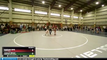 62 lbs Round 4 - Hadlei Seale, Ridgeline High School vs Raegan Sims, Idaho Gold