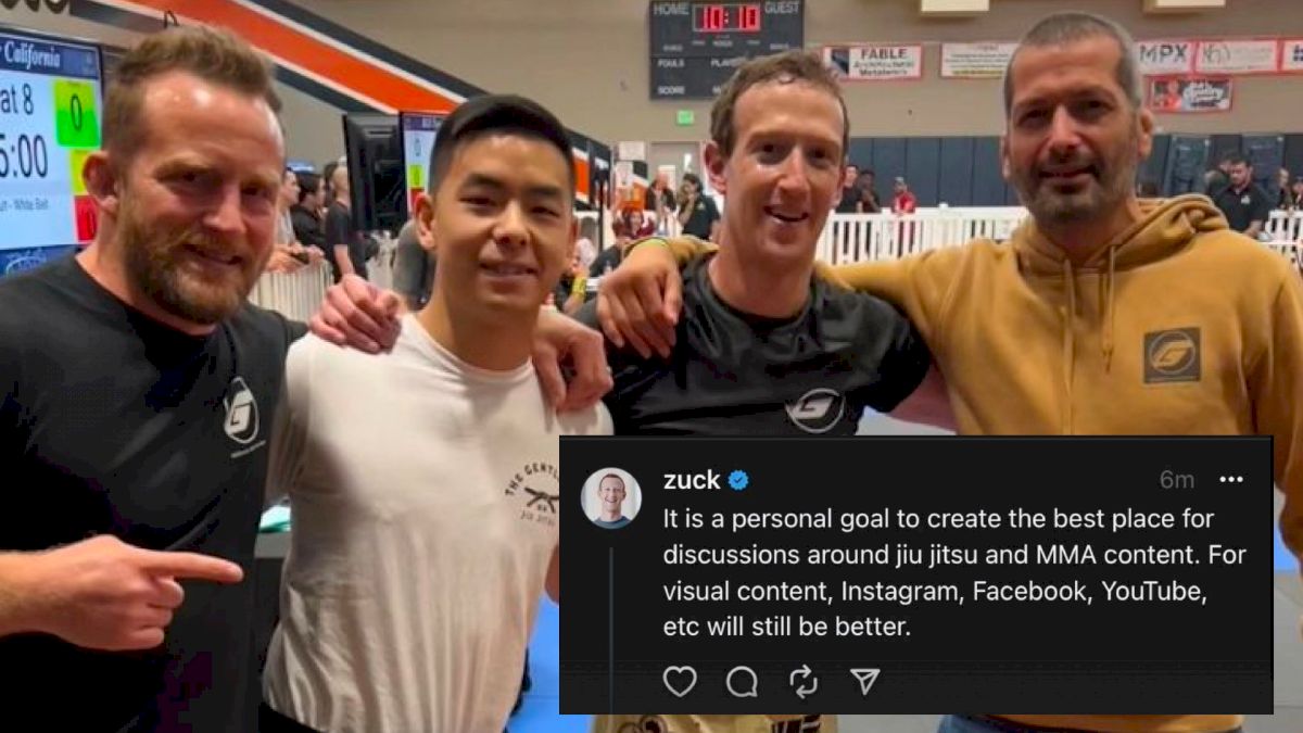 Zuckerberg Shares His Brazilian Jiu-Jitsu Goal For New Meta Product Threads