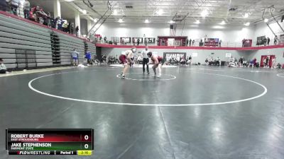 197 lbs Cons. Round 3 - Robert Burke, East Stroudsburg vs Jake Stephenson, Fairmont State
