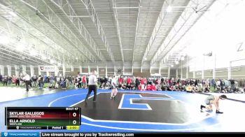 115 lbs Champ. Round 1 - Skylar Gallegos, Grand Junction Central vs Ella Arnold, Westlake