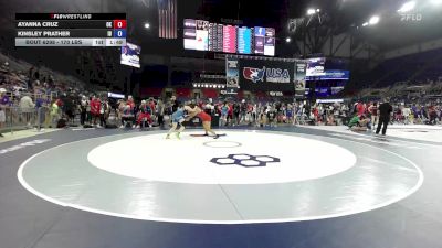 170 lbs Cons. Rd Of 32 - Ayanna Cruz, OK vs Kinsley Prather, ID