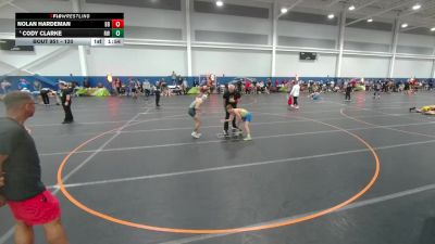 120 lbs Champ. Round 3 - Nolan Hardeman, Boyd Buchanan vs Cody Clarke, Roundtree Wrestling