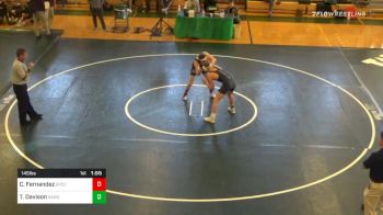 145 lbs Consolation - Chris Fernandez, Bristol-Plymouth/Coyle Cassidy vs Tanner Davison, Sandwich