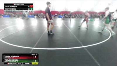 144 lbs Semis & Wb (16 Team) - Trevor Hengl, Grayslake Central vs Taven Johnson, Reedsburg