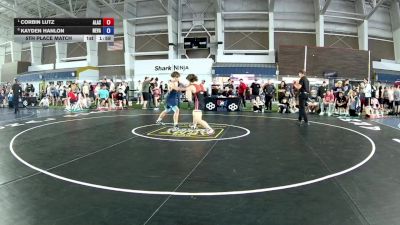 157 lbs 1st Place Match - Corbin Lutz, Alaska vs Kayden Hanlon, Nevada