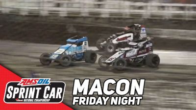 Highlights | 2023 USAC Sprints Friday at Macon Speedway