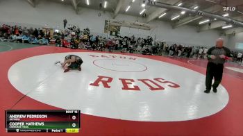 106 lbs Champ. Round 1 - Andrew Pedregon, Skyview vs Cooper Mathews, Cherokee Trail