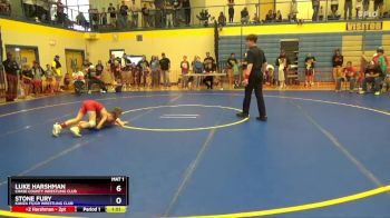 67 lbs Quarterfinal - Luke Harshman, Chase County Wrestling Club vs Stone Fury, Kanza FS/GR Wrestling Club