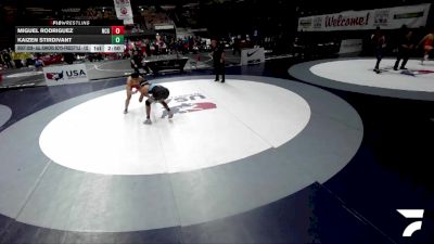 7th Place Match - Miguel Rodriguez, North Coast Grapplers vs Kaizen Stirdivant