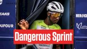 Biniam Girmay: The Tour de France Sprint Was Dangerous