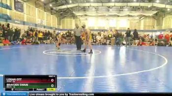 125 lbs Round 3 (4 Team) - Brayden Swain, Delta vs Logan Ott, Avon