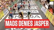 Mads Pedersen HOLDS OFF Jasper Philipsen & Wout van Aert For Stage 8 Win At The Tour de France 2023