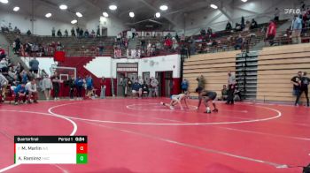 113 lbs Quarterfinal - Malachai Marlin, Indianapolis vs Angel Ramirez, Highland Wrestling Club