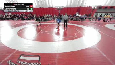 USA Junior Boys - 165 lbs Champ. Round 2 - Josyah Gondek, Wisconsin vs Tom Schumacher, Askren Wrestling Academy