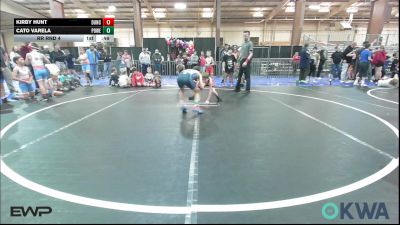 70 lbs Rr Rnd 4 - Kirby Hunt, Duncan Demon Wrestling vs Cato Varela, Powerhouse Blue