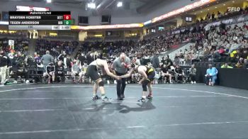 190 lbs Quarterfinal - Tegen Anderson, Indianola vs Brayden Koester, Bettendorf