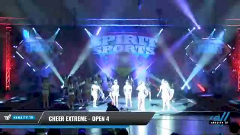 Cheer Extreme - Open 4 [2021 L4 International Open Coed Day 1] 2021 Spirit Sports: Battle at the Beach