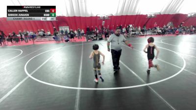 10U True Beginner - 45.8-51.8 Champ. Round 2 - Brody Schell, Sauk Prairie Wrestling Club vs Caiden Greenwell, Pardeeville Boys Club Youth Wrestling