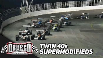 Highlights | 2023 Supermodified Twin 40s at Oswego Speeedway