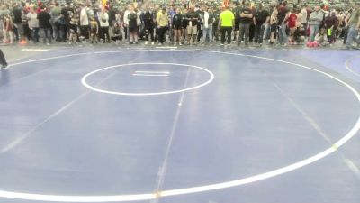 66 lbs Quarterfinal - Mason Weight, Roseburg Mat Club vs Jet Regier, Gold Rush Wrestling