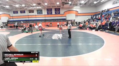 174 lbs Cons. Round 2 - Casey Aikman, North Central (IL) vs Mitchell Reynolds, Olivet College