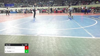 123 lbs Round Of 128 - George Anjain, Broken Bow vs Stetson Tucker, Piedmont