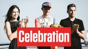 Michael Woods And Team Celebrate Puy de Dome Summit Finish In Stage 9 At Tour de France