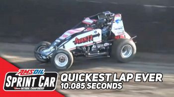 Kyle Cummins Turns Quickest Lap In USAC Sprint Car History