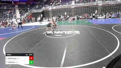 102 lbs Rr Rnd 1 - Jaiden Rodriguez, Ridge WC vs Tre Hallford, Meridian Idaho