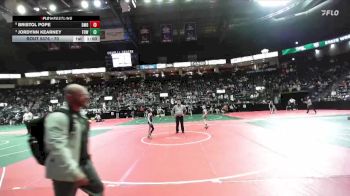 70 lbs Cons. Semi - Bristol Pope, BMDA vs Jordynn Kearney, FOWCA