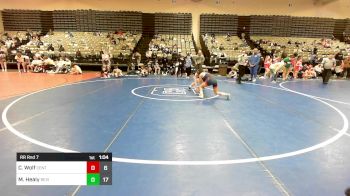 97 lbs Rr Rnd 7 - Chris Wolf, Centurion Wrestling vs Madison Healy, Revival Green