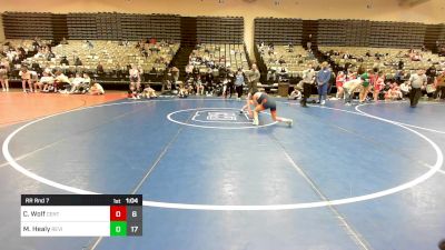 97 lbs Rr Rnd 7 - Chris Wolf, Centurion Wrestling vs Madison Healy, Revival Green