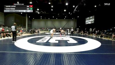 285 lbs Semifinal - Gavin Lopez, Raw vs John Perez, Raw