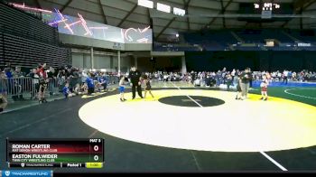 53 lbs Champ. Round 2 - Easton Fulwider, Twin City Wrestling Club vs Roman Carter, Mat Demon Wrestling Club