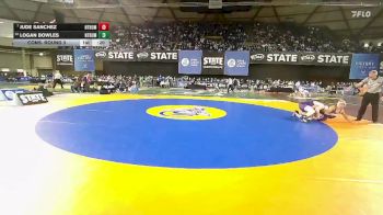 Boys 3A 165 lbs Cons. Round 3 - Logan Bowles, North Thurston vs Jude Sanchez, North Thurston