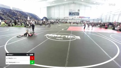 130 lbs Rr Rnd 1 - Joel Heck, Prescott Valley Bighorns vs Adam Vasquez, Rough House