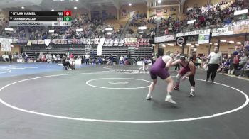 190 lbs Cons. Round 1 - Rylan Hamel, Plainville HS vs Tanner Allan, Douglass HS