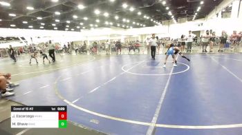 62 lbs Consi Of 16 #2 - Jackson Escarcega, Manu WC vs Moira Bhave, Rancho Bernardo WC