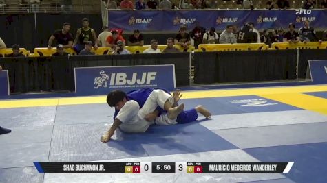 Shad Buchanon Jr. vs Maurício Medeiros Wanderley 2026 Pan Jiu Jitsu IBJJF Championship