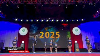 Central Jersey All Stars - Team Gunz [2025 L6 Senior XSmall Coed Finals] 2025 The Cheerleading Worlds