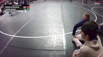 140 lbs Cons. Round 4 - Caeden Massa, Lincoln Squires Wrestling Club vs Breken Rynearson, Broken Bow Wrestling Club